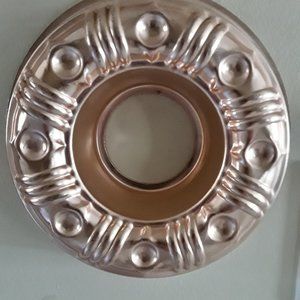 Vintage Copper Bundt Pan for Baking , Jello Mold or Wall Decor